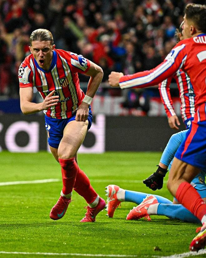 马德里竞技青训球员出场，表现抢眼