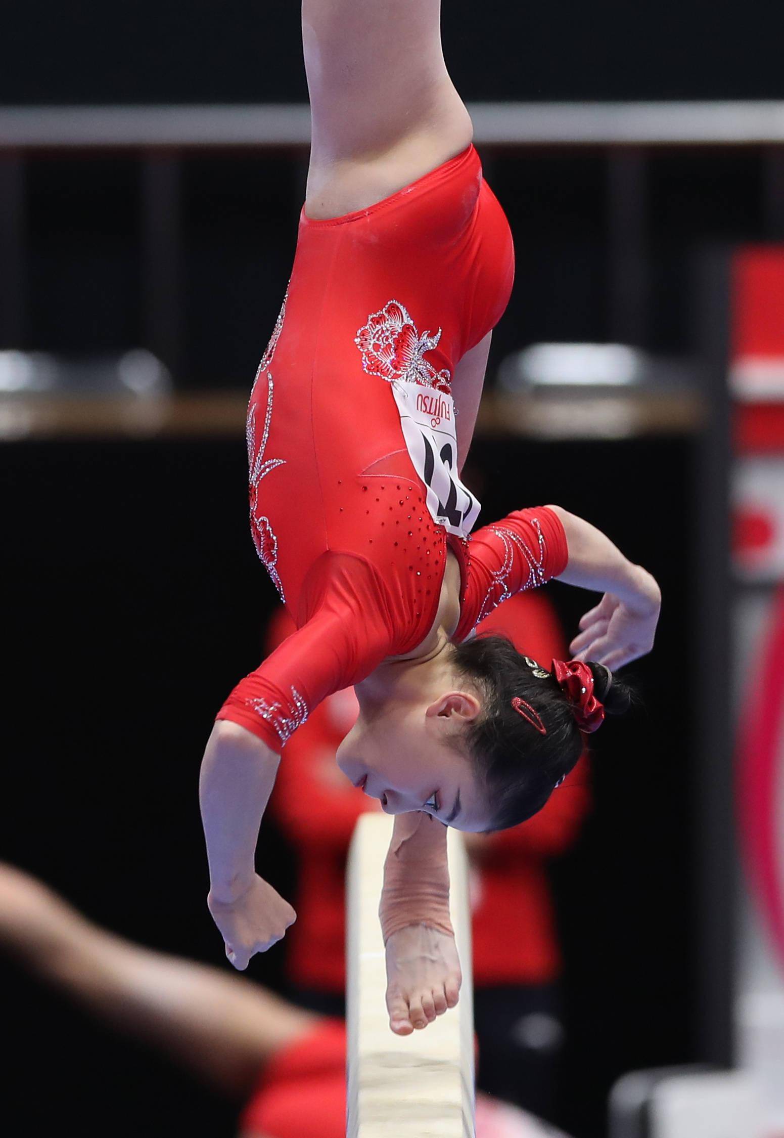 关于体操项目表演出色，选手飘逸优美的信息