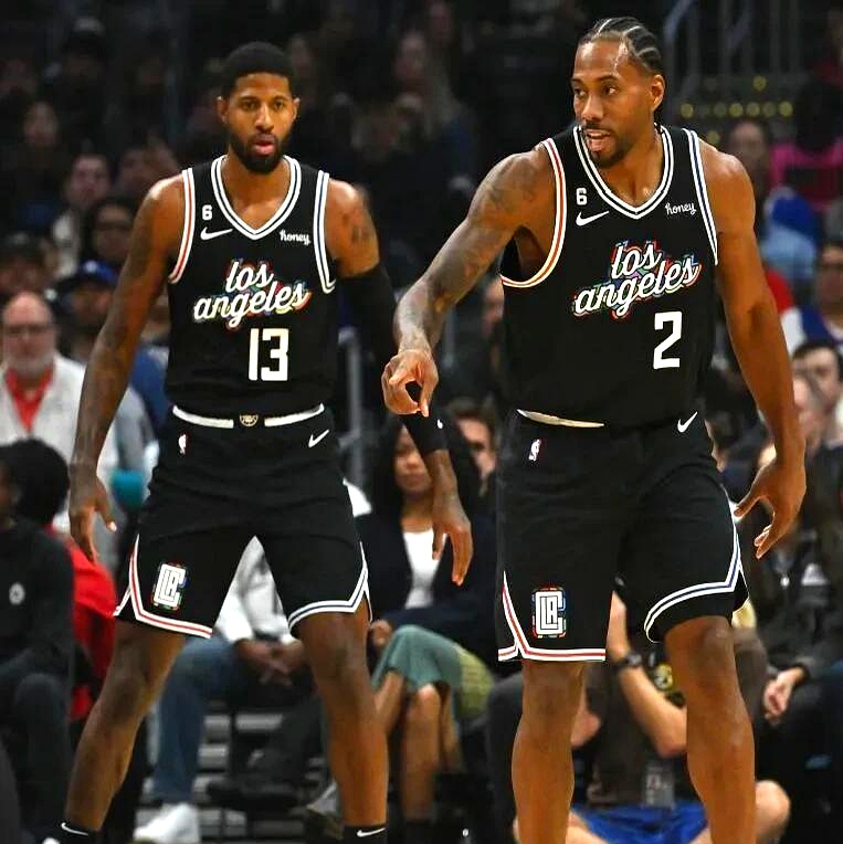 关于快船战胜爵士，乔治高效得分的信息