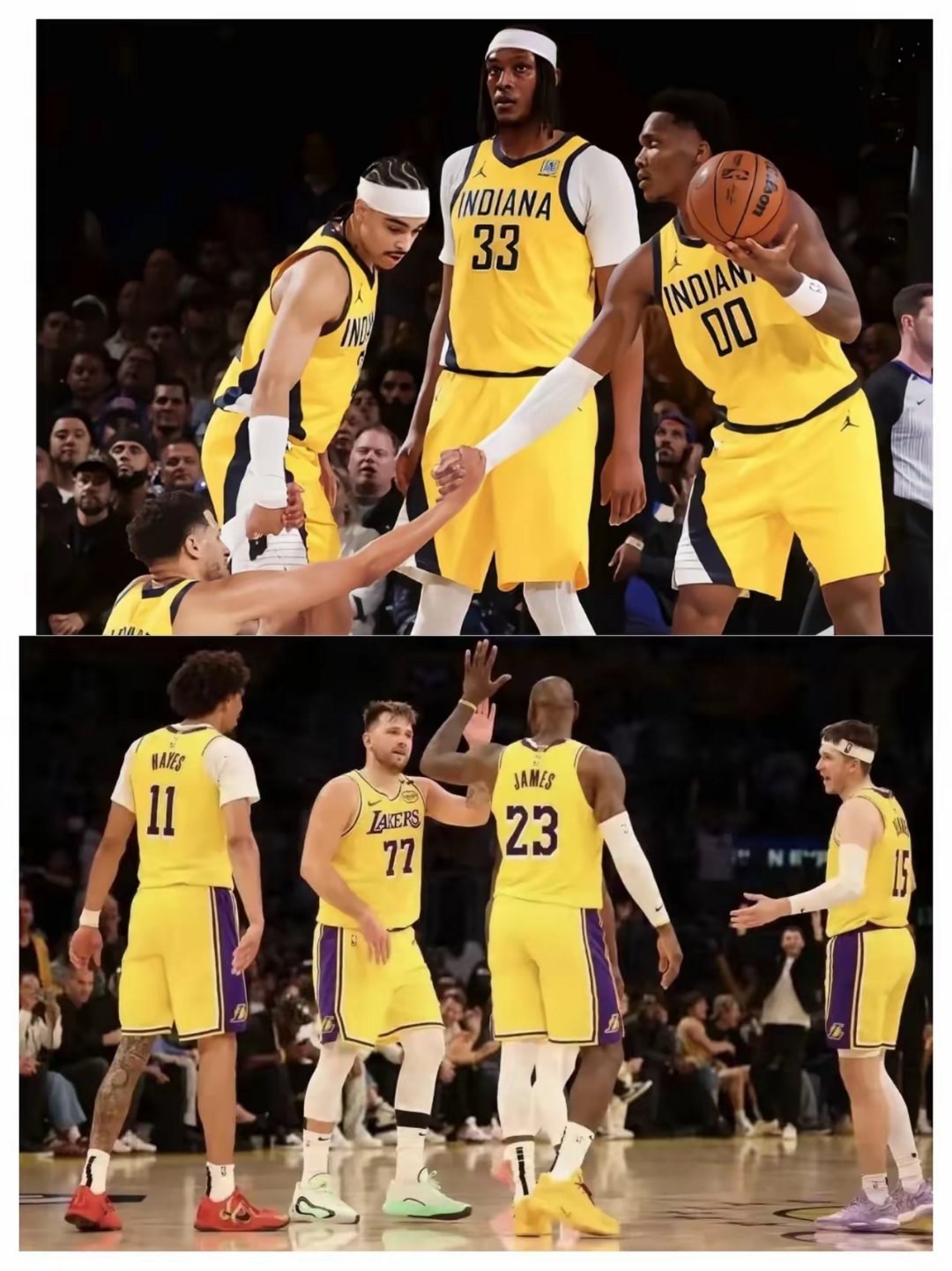 步行者客场惨败湖人，士气低迷